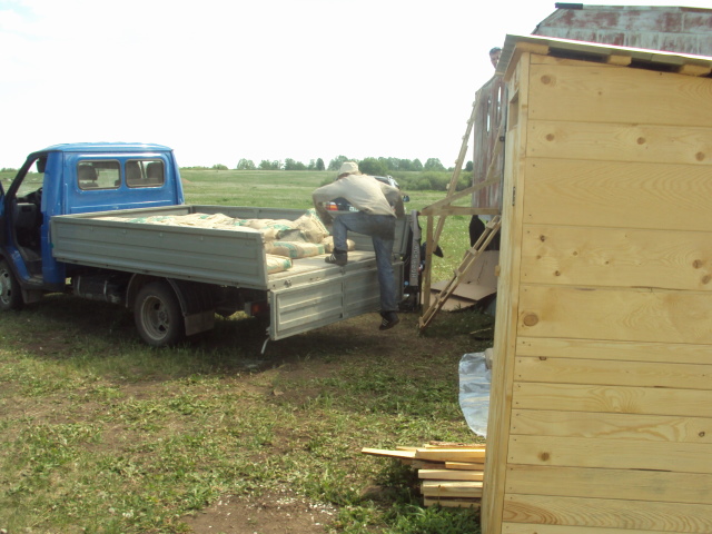 Инфраструктура поселка. Охрана. Установка забора.